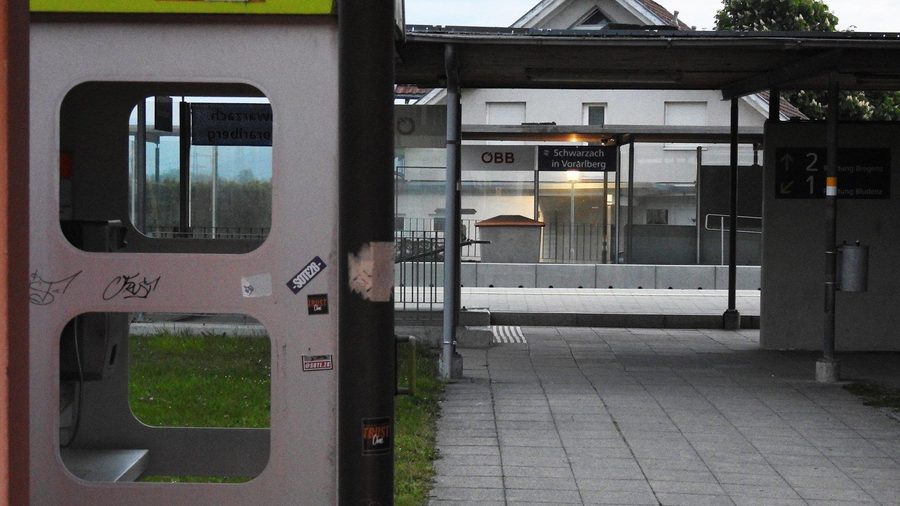 Bahnhof Schwarzach in Vorarlberg