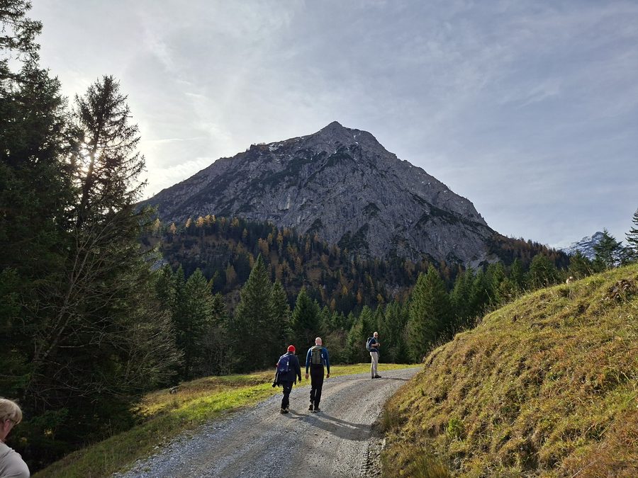 Landschaft bei Brand in Vorarlberg, Österreich