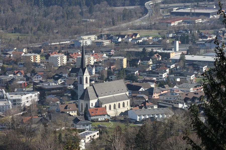 Pfarrkirche St. Sulpitius in Frastanz im Bezirk Feldkirch
