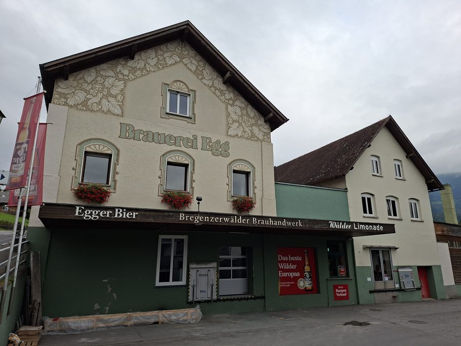 Brauerei Egg in Egg im österreichischen Vorarlberg