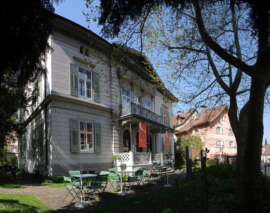 Panoramaansicht des Jüdischen Museums Hohenems in der Schweizer Straße