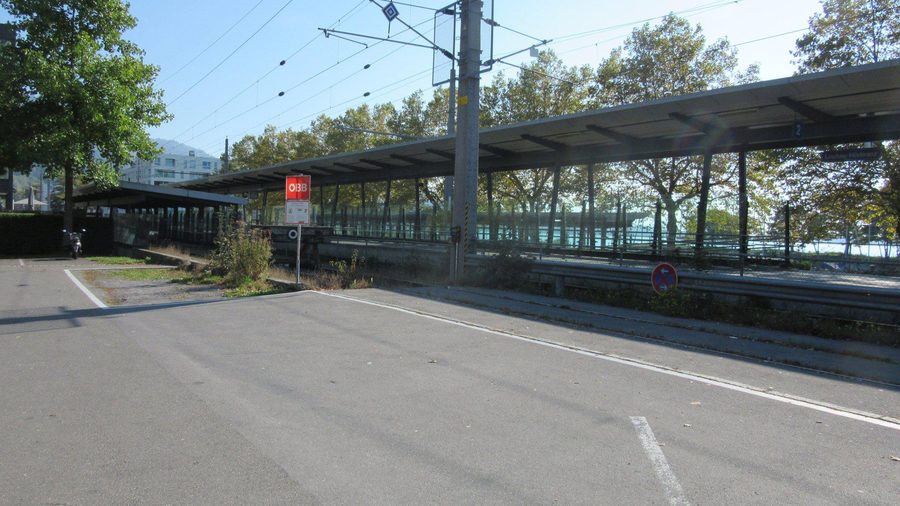Lochau-Hörbranz railway station in Lochau, Austria