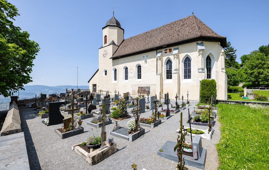 Cemetery and Parish Church of St. Viktor in Viktorsberg