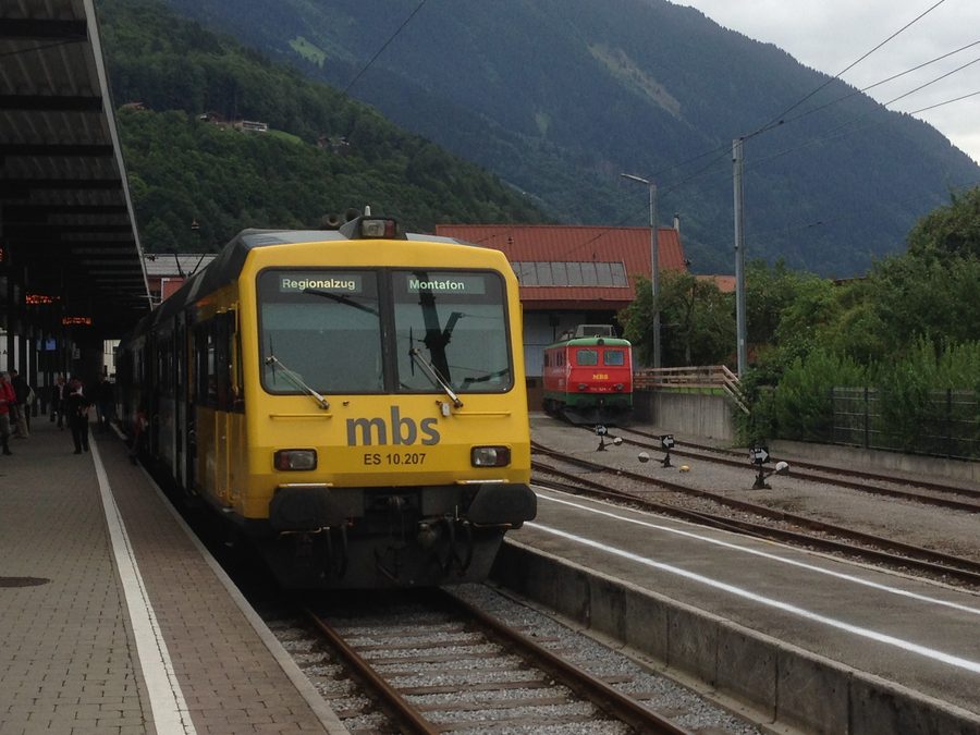 Endbahnhof Schruns der Montafoner Bahn