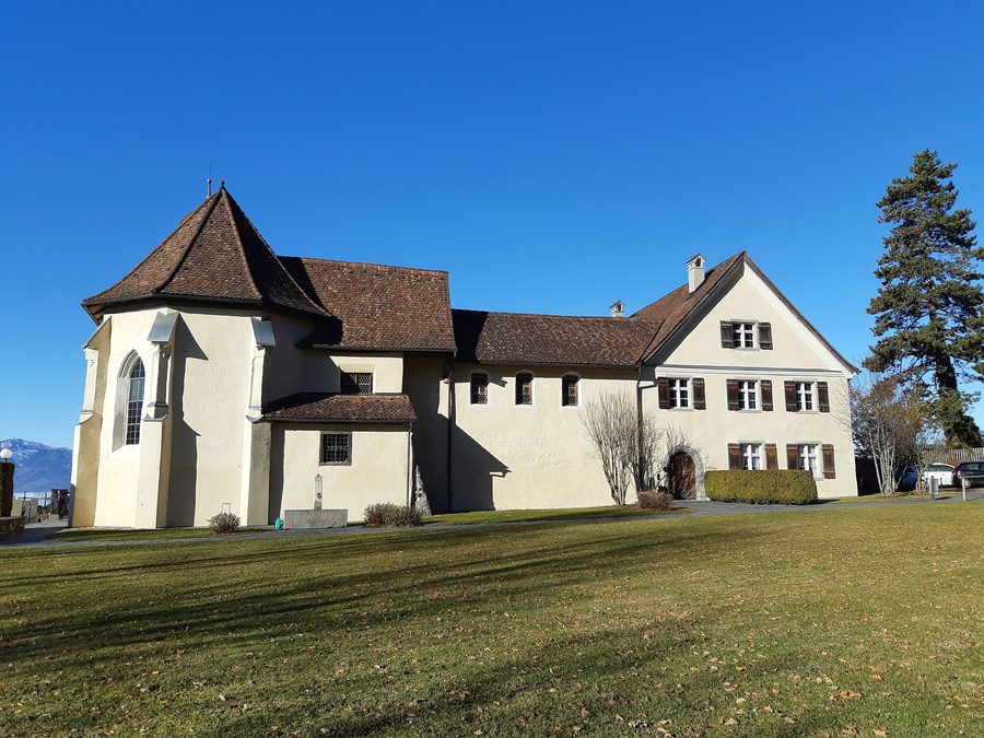 St. Viktor Monastery in Viktorsberg, Vorarlberg, Austria