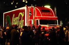 Coca-Cola Weihnachtstruck in Schruns 2011
